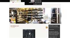 Desktop Screenshot of entredeuxverres.fr